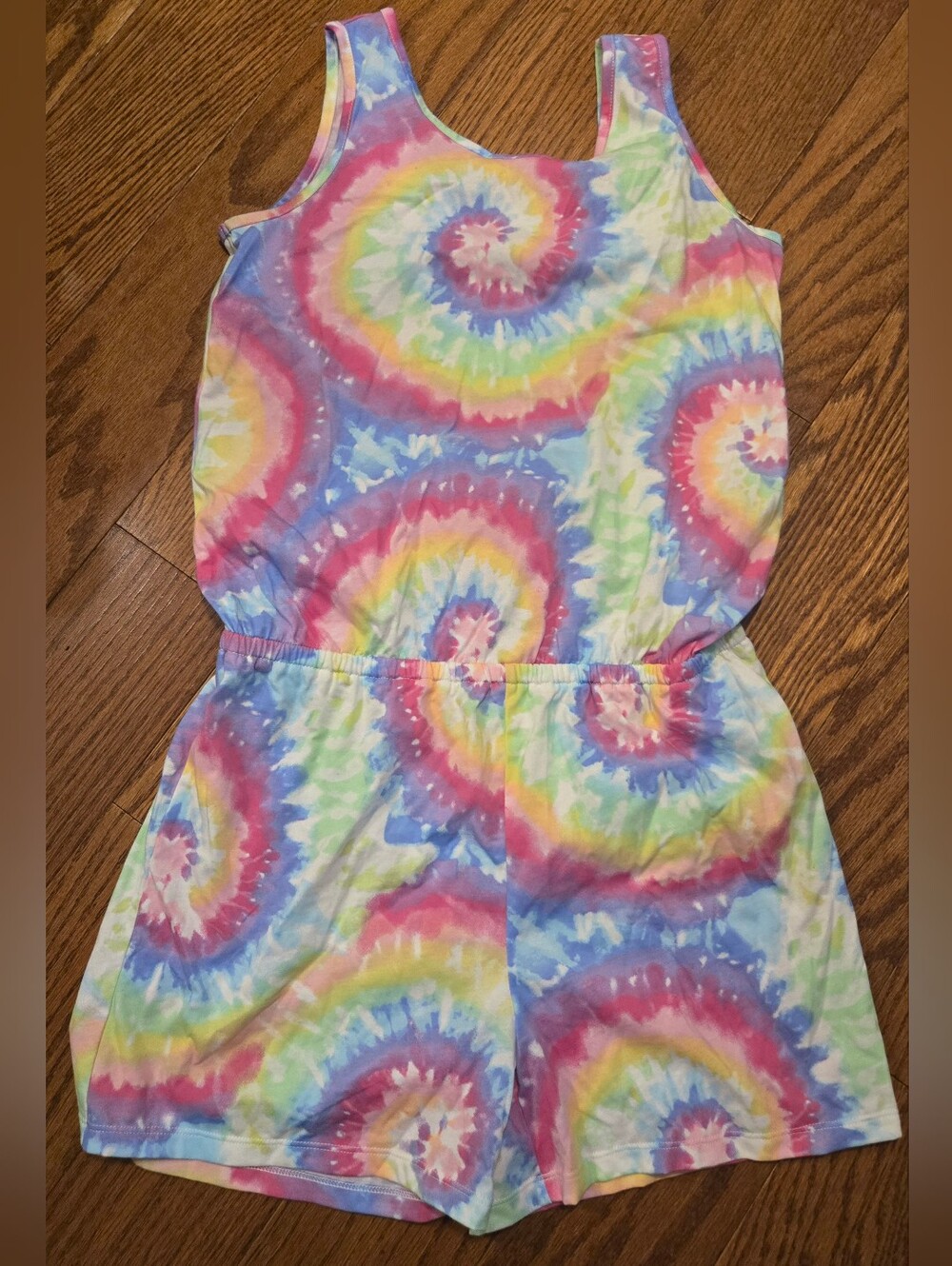 Girls' Tie-Dye Romper - Multicolor NWOT